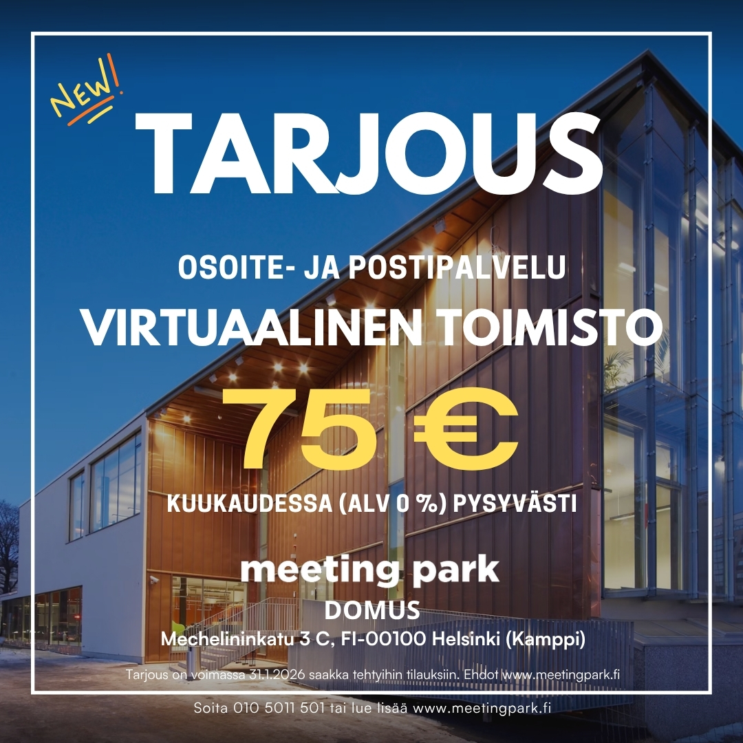Virtuaalinen toimisto 75 €/kk